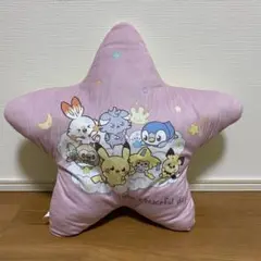 週末限定値下げ❗️【新品未使用品】ポケモン ジラーチ ポケピース クッション 星型