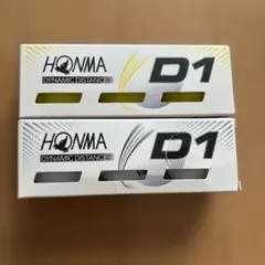 HONMA D1 ゴルフボール 2ピース　6個