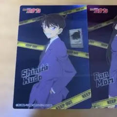 名探偵コナン 新一と蘭のカードセット