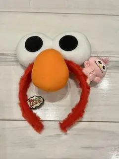 エルモ カチューシャ ぬいぐるみ付き