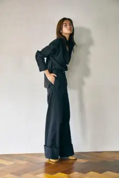 emoda × 佐藤晴美 × dickies ワイドパンツ