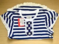 MIKIHOUSE ストライプ Tシャツ 150 【新品未使用】