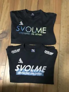 2枚セットSVOLMEスボルメ半袖シャツ　XL（LL.O） サッカー　フットサル