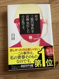 ♡美品♡府中三億円時間を計画・実行したのは私です　小説