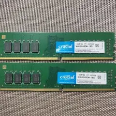 crucial メモリ 32GB(16GB×2) DDR4-2666