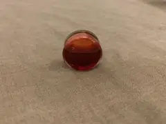 血液　ブラッド ボディピアス　片耳　22㎜
