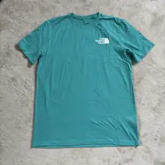 THE NORTH FACE ターコイズ Tシャツ L