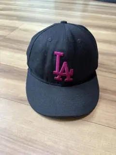 黒、紫　ドジャース　New Era ベースボールキャップ