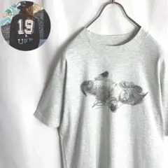 USA製 90s古着フルーツオブザルーム Tシャツ アニマル柄 子猫 半袖 M