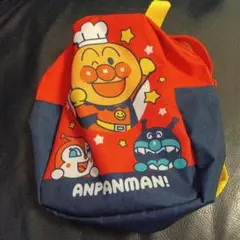 アンパンマンリュックキッズ　カラー赤色　非売品