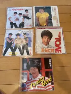シブがき隊 田原俊彦 レコード 5枚セット