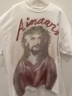 ジーザス風デザイン　グラフィックTシャツ