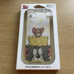 新品トムとジェリーイーフィットクリアiPhoneケース6/6s/7/8/SE廃盤