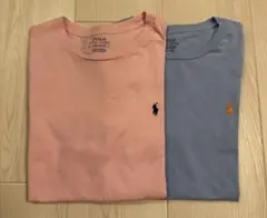 【美品】ポロラルフローレン Tシャツ2枚セット 160cm