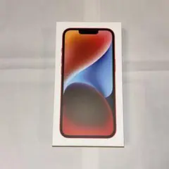 iPhone14 Redの箱とケーブル