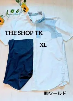 ㈱ワールド THE SHOP TK men's 半袖シャツ