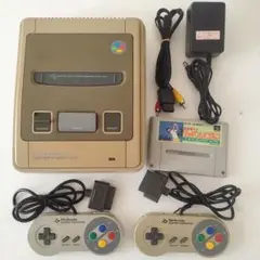 起動済み Nintendo SHVC-001 スーパーファミコン SFC 一式