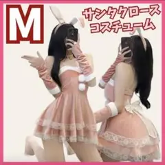 サンタバニーコスプレ衣装クリスマスパーティーセクシーミニうさ耳サンタクロース