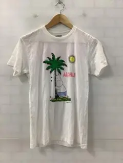 8.25◎A45P◎ムーミンショップハワイ◎Tシャツ◎ムーミンハワイプリント