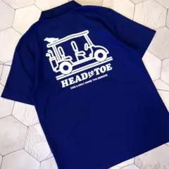 未使用 HIIT GOLF HEAD TO TOE ドライポロシャツ ネイビー