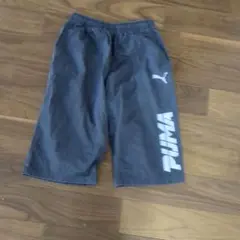 PUMA グレー ハーフパンツ　160