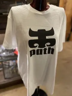 【I-PATH】 アイコン ロゴ Tシャツ ホワイト （Lサイズ）