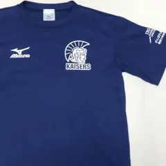 KAISERS カイザーズ Tシャツ 関西大学 真志 MIZUNO ネイビー