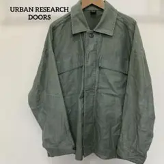アーバンリサーチドアーズ　ミリタリージャケット オリーブグリーン