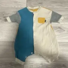BREEZE リブ編みロンパース 60
