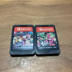 Switchソフト　マリオカート8 スプラトゥーン2