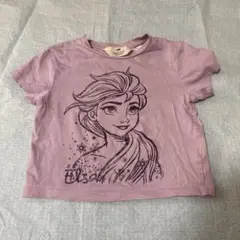 H&M エルサ プリントTシャツ 90cm
