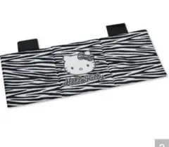 ★新品 ハローキティ フリーシートクッション ブラック ゼブラ柄