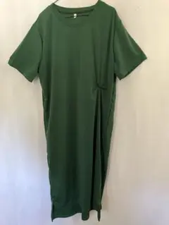 みどりロングTシャツワンピース新品