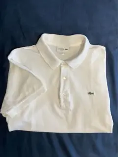 LACOSTE ホワイト ポロシャツ US M