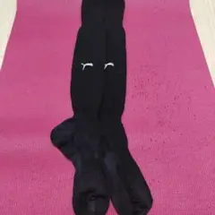 プーマ 黒 ソックス　26cm