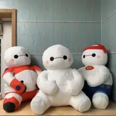 ベイマックス こてっとぺったん BIGぬいぐるみ 3種コンプセット