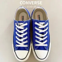 コンバース スニーカー オールスターR OX 青 ブルー REACT 25cm