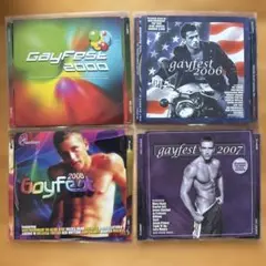 Gayfest CD 4セット　8枚