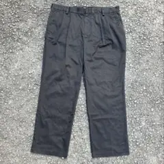 ブラック プリーツ スラックス ドッカーズ　dockers ハモンド