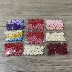 布製ミニローズセット