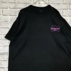 USA製90sヴィンテージTシャツ！シングルステッチ　ブラック半袖古着XL729