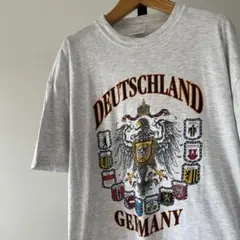 US古着　DEUTSCHLAND GERMANY　ビンテージTシャツ　スーベニア