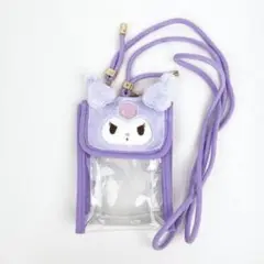 サンリオ クロミ ぬいぐるみマルチポーチ パープル