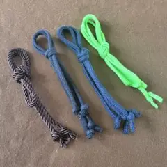 u【値下げ】送料込み　ハンドメイド 素材　ひも　各種　4点