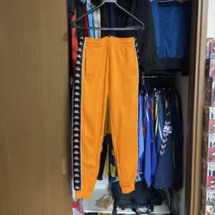 Kappa オレンジ ジョガーパンツ SMALL