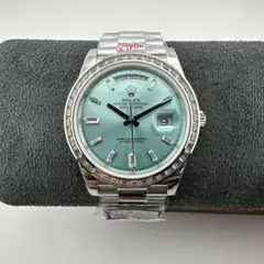 ROLEX DAY-DATE アクアブルー