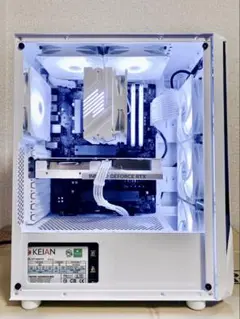 RTX4060／i5-10400 搭載　ホワイトゲーミングPC