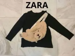 ZARA ベビー キッズ くま ベア ベルトバッグ 肩掛けバッグ 斜めがけバッグ