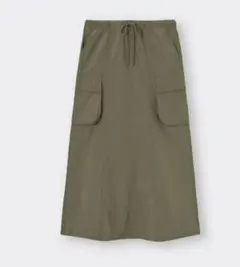 gu カーゴマキシスカート