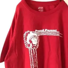 PORTandCOMPANY Proud Parent Tシャツ XL 赤古着